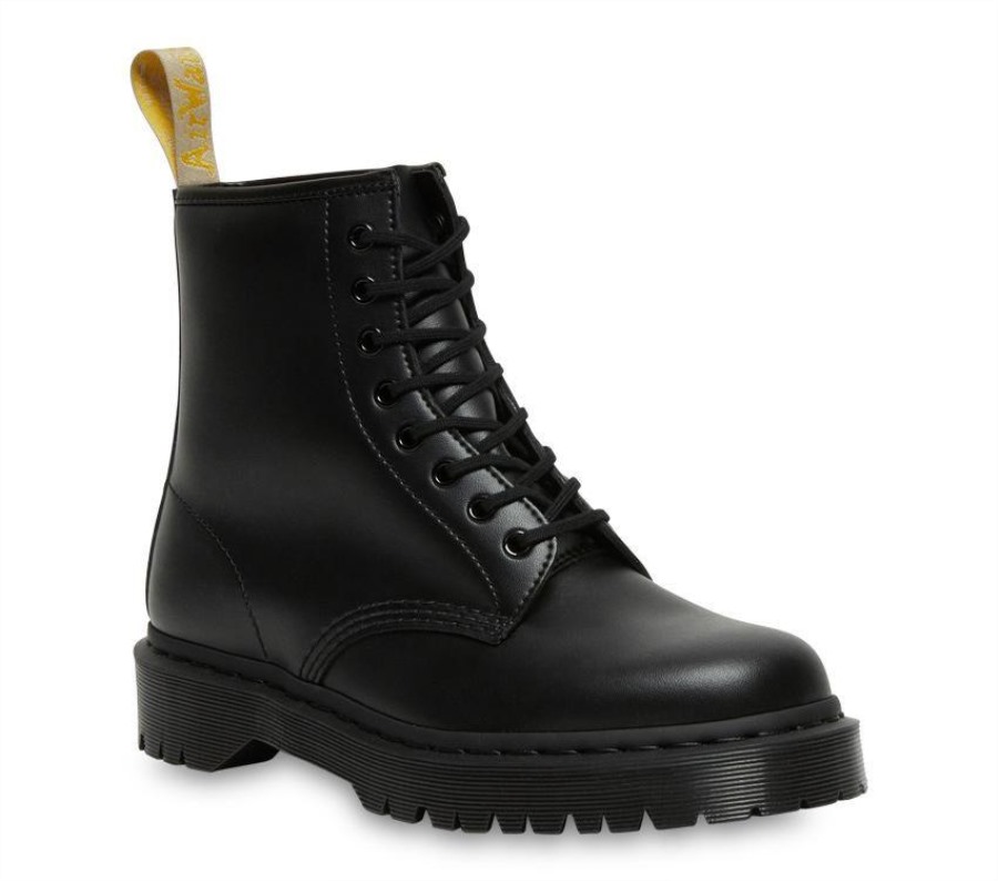 1460 Vegansk Bex Mono Dr.martens Norge Black Felix Rub Off