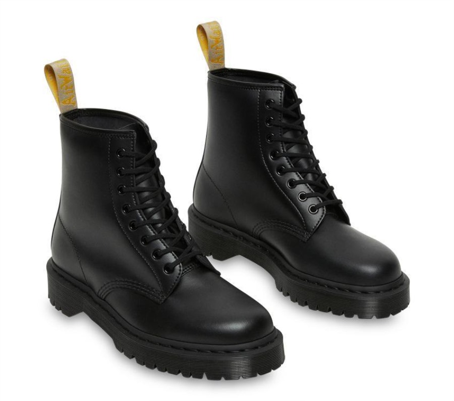 1460 Vegansk Bex Mono Dr.martens Norge Black Felix Rub Off