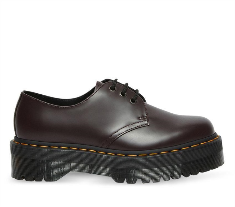 1461 Quad Polert Glatt Dr.martens Norge Old Oxblood