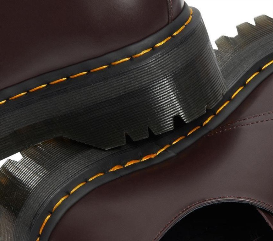 1461 Quad Polert Glatt Dr.martens Norge Old Oxblood