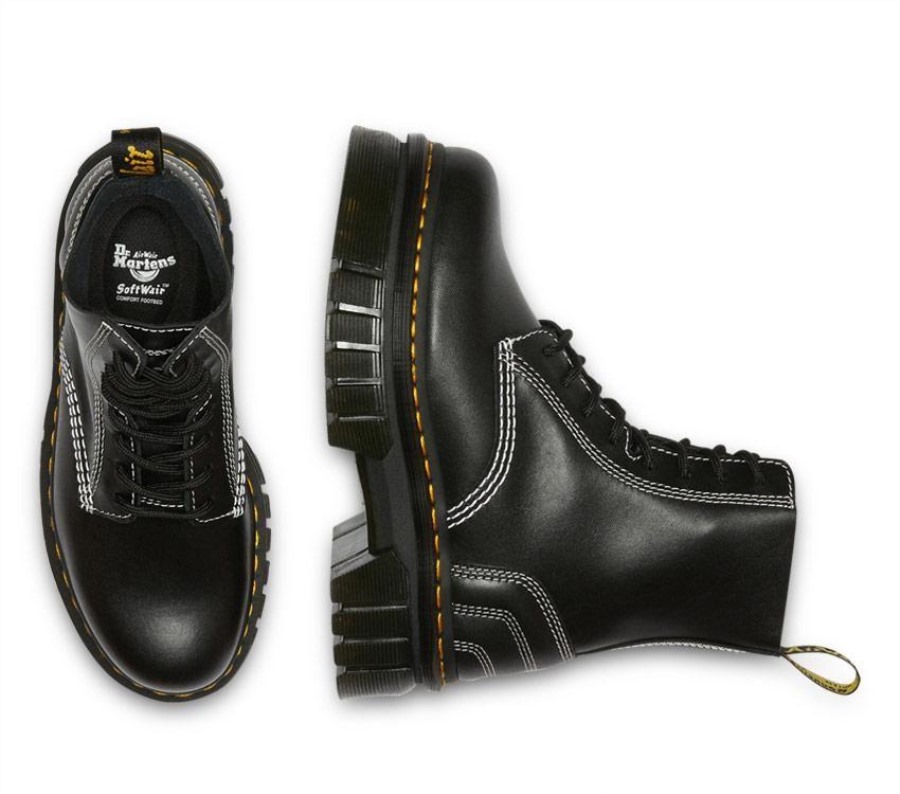 Audrick Støvel Dr.martens Norge Svart Nappa Lux