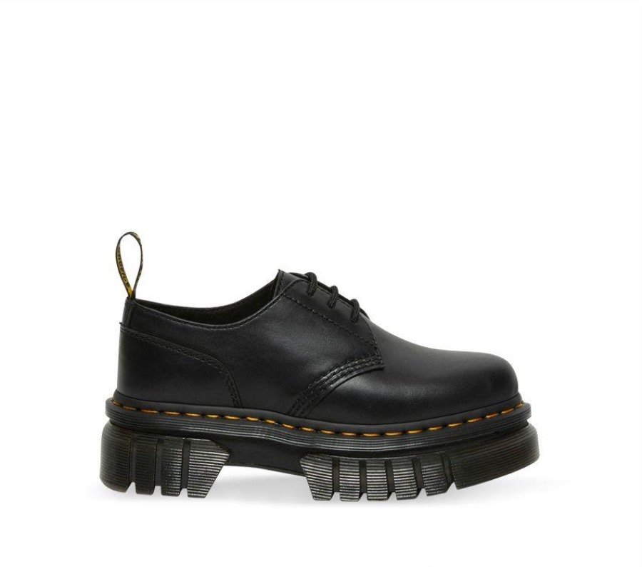 Audrick Sko Dr.martens Norge Svart Nappa Lux