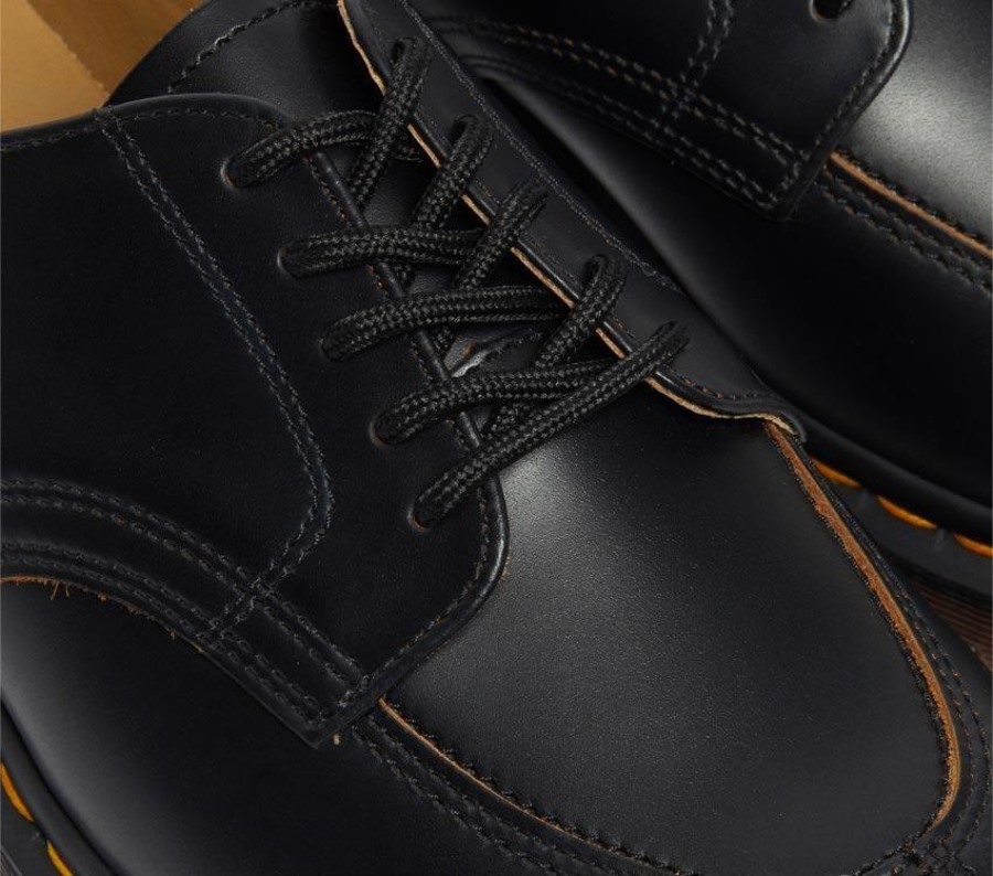 Sort Dr.martens Norge 2046 Arkiv årgang Glatt