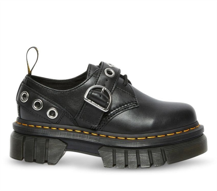 Svart Dr.martens Norge Audrick Maskinvareplattform