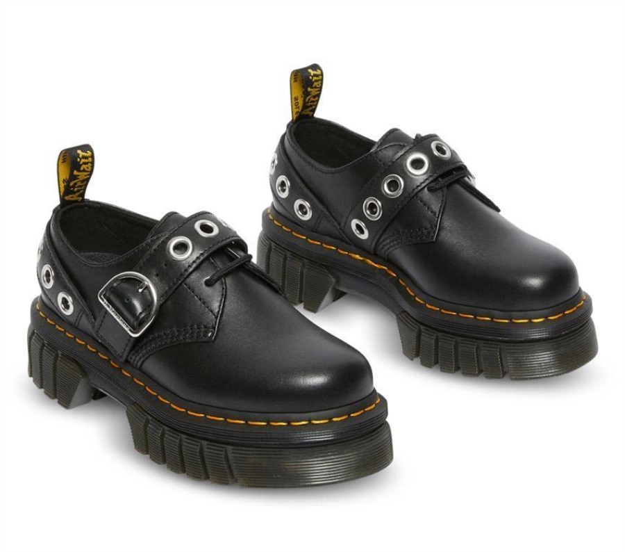 Svart Dr.martens Norge Audrick Maskinvareplattform
