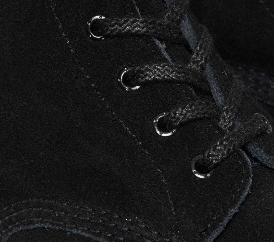 Sort E.h Semsket Skinn Dr.martens Norge 101 Mono E.h Semsket Skinn