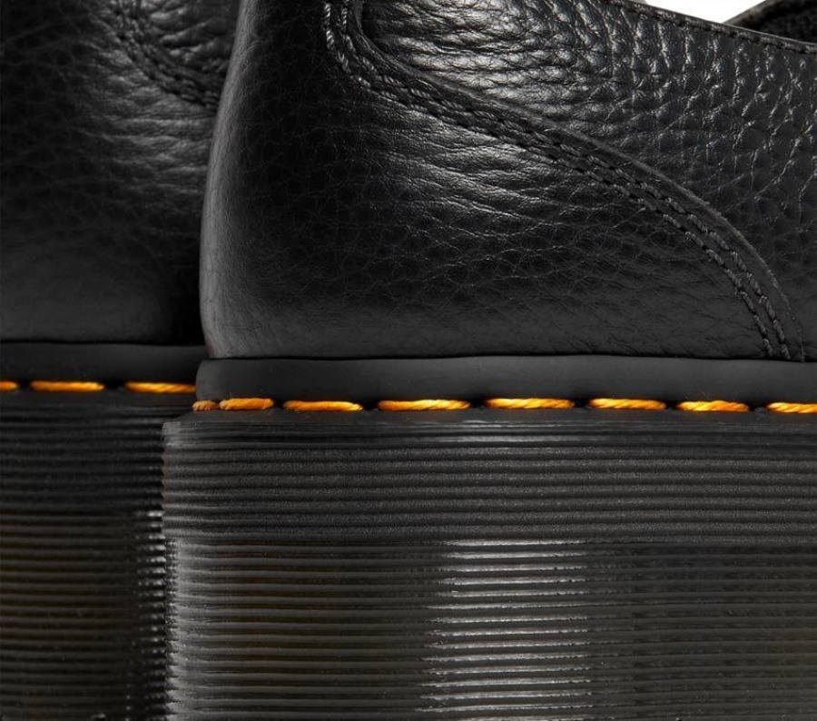 Svartmalt Nappa Dr.martens Norge Addina Quad Flower