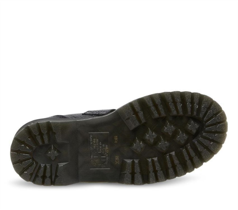 Svartmalt Nappa Dr.martens Norge Addina Quad Flower