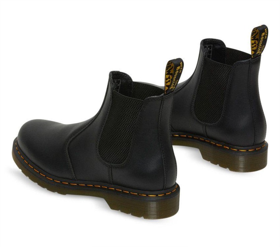 Svart Nappa Dr.martens Norge 2976 Nappa Chelsea Boot