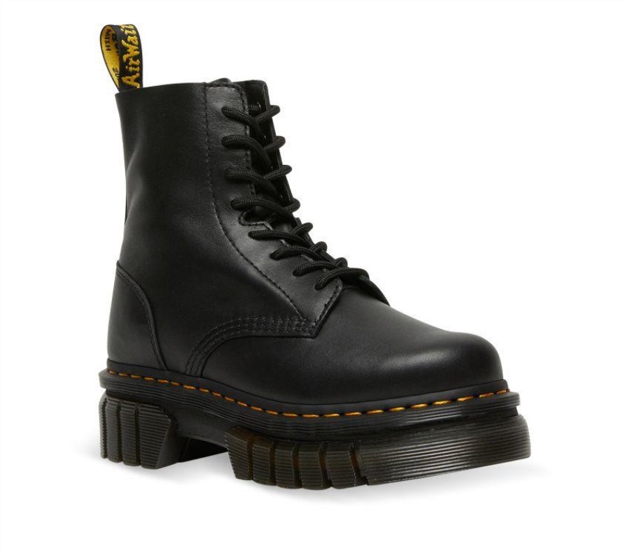 Svart Nappa Lux Dr.martens Norge Audrick Støvel