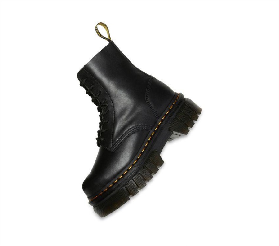Svart Nappa Lux Dr.martens Norge Audrick Støvel