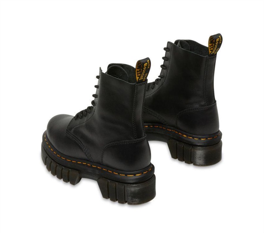 Svart Nappa Lux Dr.martens Norge Audrick Støvel