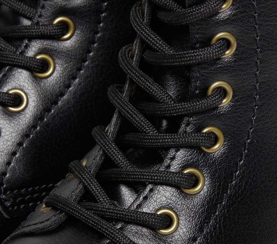 Svart Newbury Tumble Dr.martens Norge Juniors 1460 Vegan