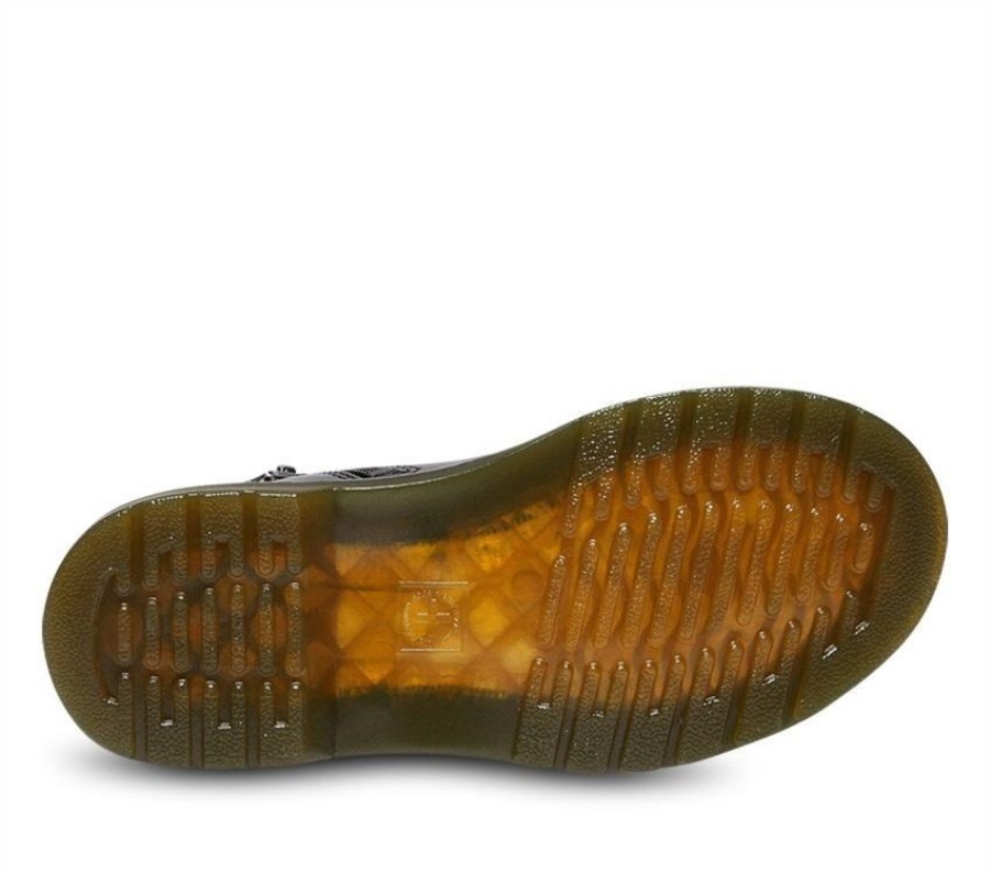 Svart Newbury Tumble Dr.martens Norge Juniors 1460 Vegan