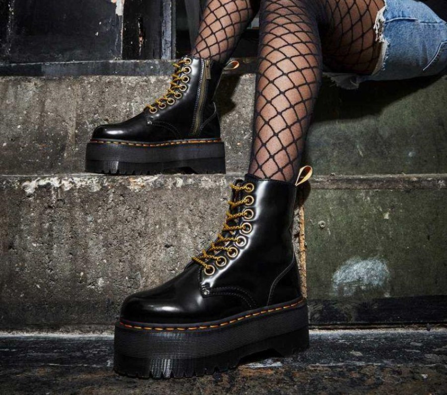 Svart Oxford Dr.martens Norge Vegansk Jadon Max