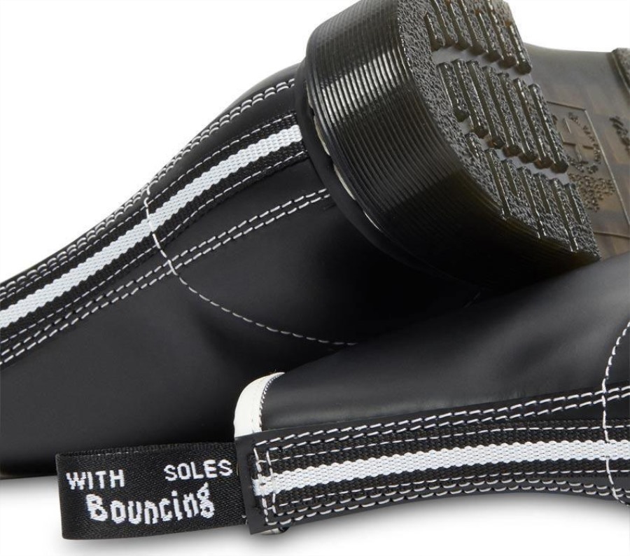 Sort Glatt Dr.martens Norge 1460 Disrupt Glatt