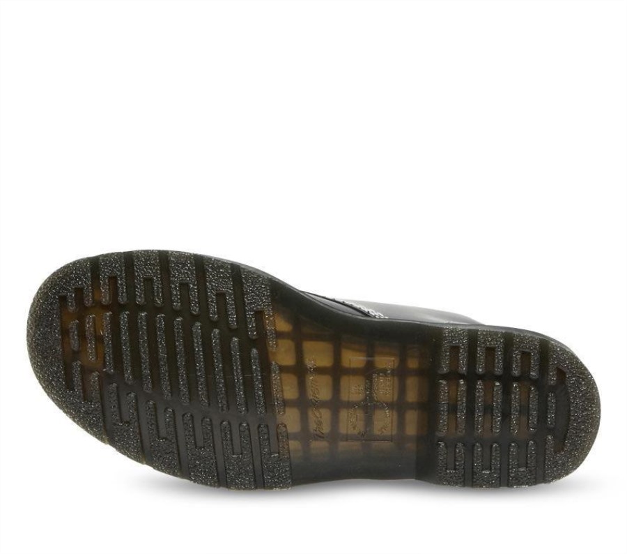 Sort Glatt Dr.martens Norge 1460 Disrupt Glatt