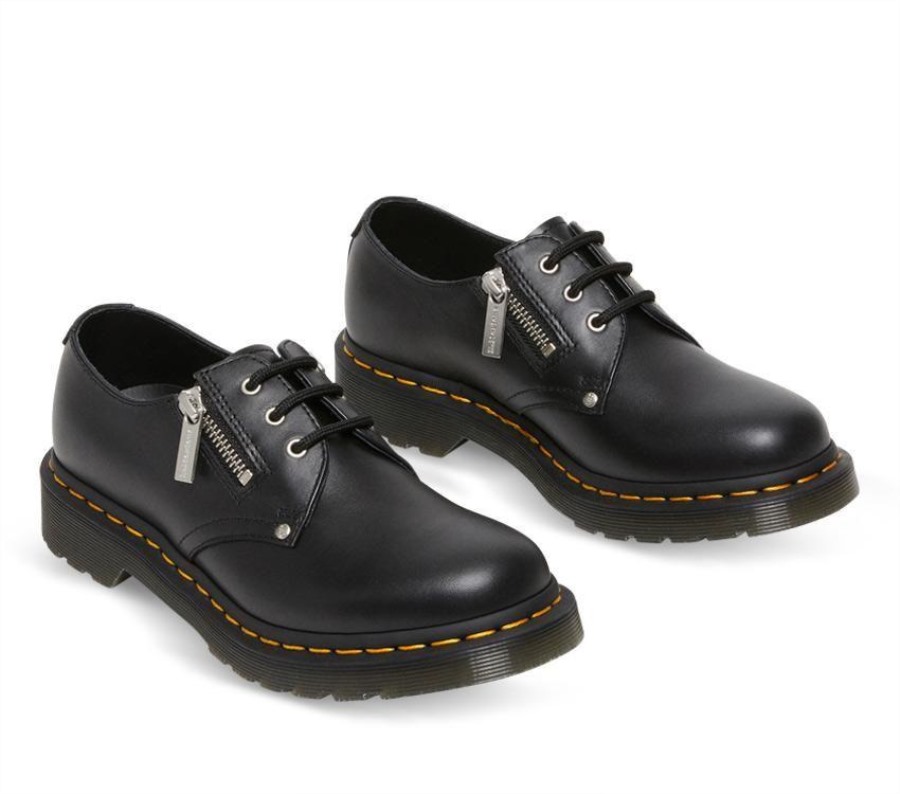 Sort Wanama Dr.martens Norge 1461 Twin Zip