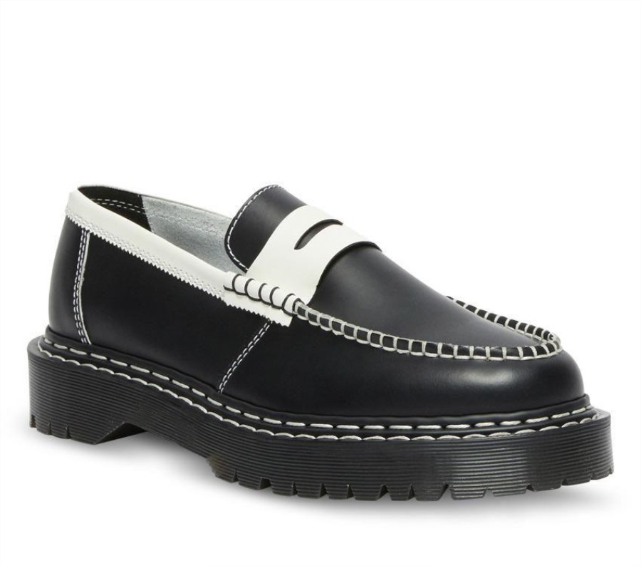 Svart-hvit Dr.martens Norge Penton Bex Ds Loafer