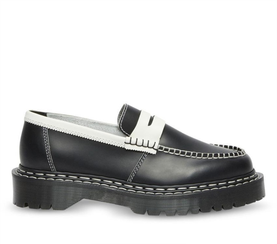 Svart-hvit Dr.martens Norge Penton Bex Ds Loafer