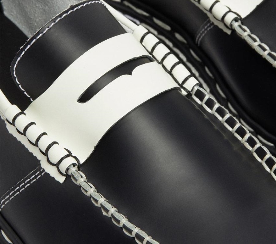 Svart-hvit Dr.martens Norge Penton Bex Ds Loafer