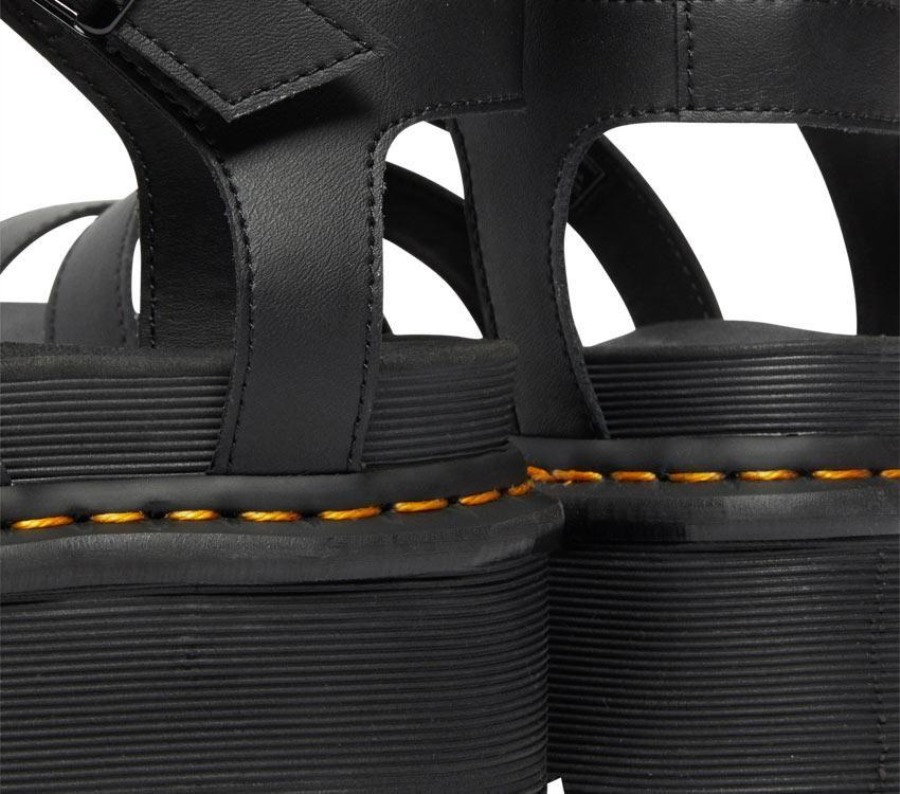 Blaire Quad Hydro Skinnplattform Dr.martens Norge Svart Hydro