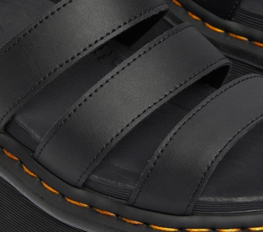 Blaire Quad Hydro Skinnplattform Dr.martens Norge Svart Hydro