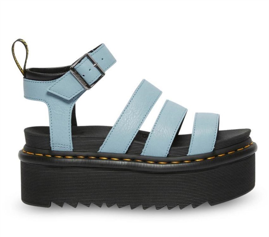 Kort Blå Pisa Dr.martens Norge Blaire Quad Pisa