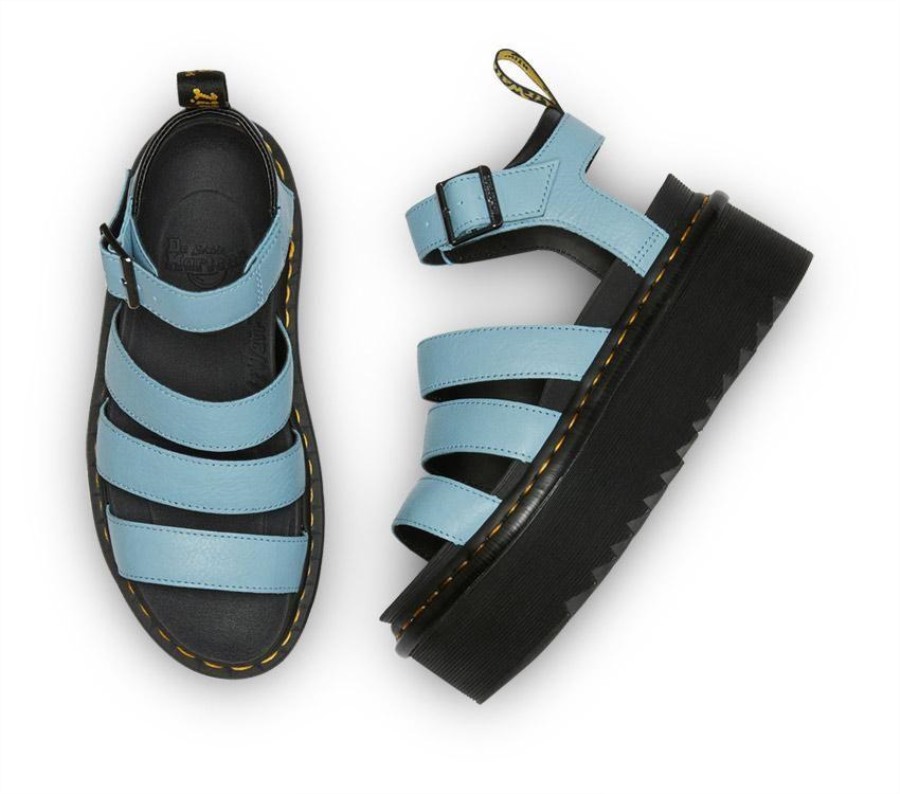 Kort Blå Pisa Dr.martens Norge Blaire Quad Pisa