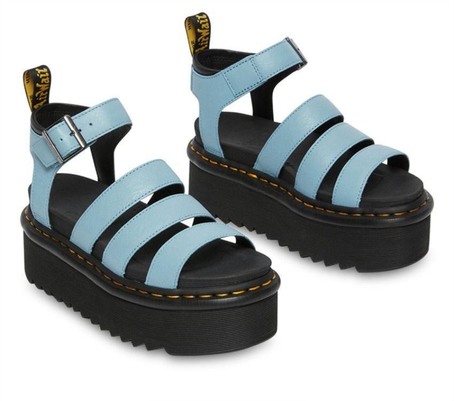 Kort Blå Pisa Dr.martens Norge Blaire Quad Pisa