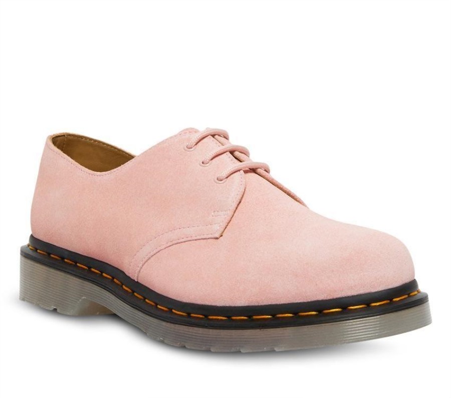 Krittrosa Dr.martens Norge 1461 Iset Semsket Skinnsko