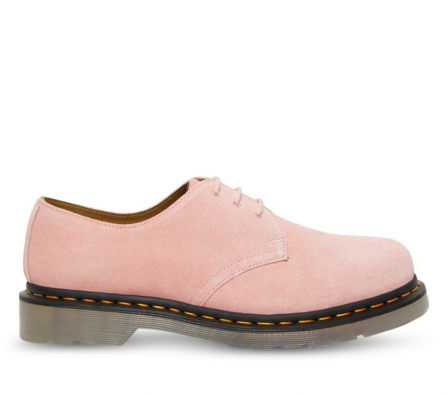 Krittrosa Dr.martens Norge 1461 Iset Semsket Skinnsko