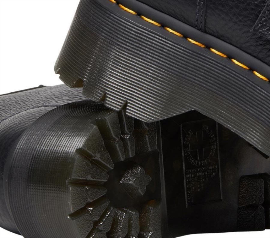 Devon Flower 2 Stropp Dr.martens Norge Svart Frest Nappa