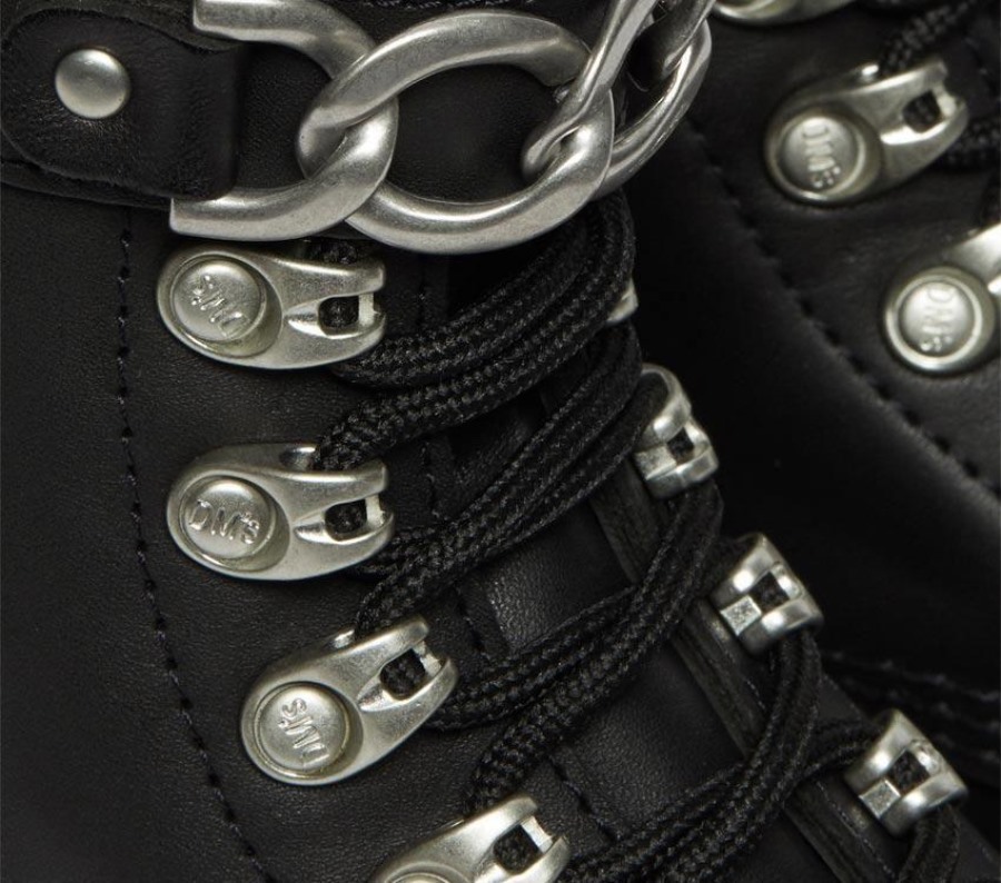 Dr.martens Norge 1460 Pascal Kjede Svart Sendal