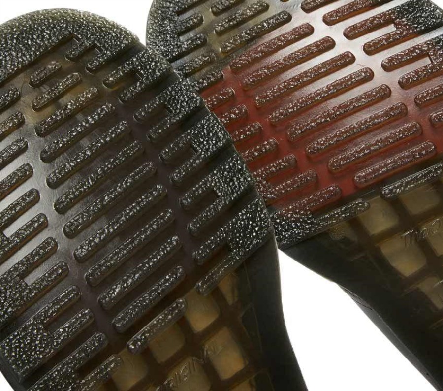 Dr.martens Norge 1461 Beetlejuice Sort Glatt Backhand