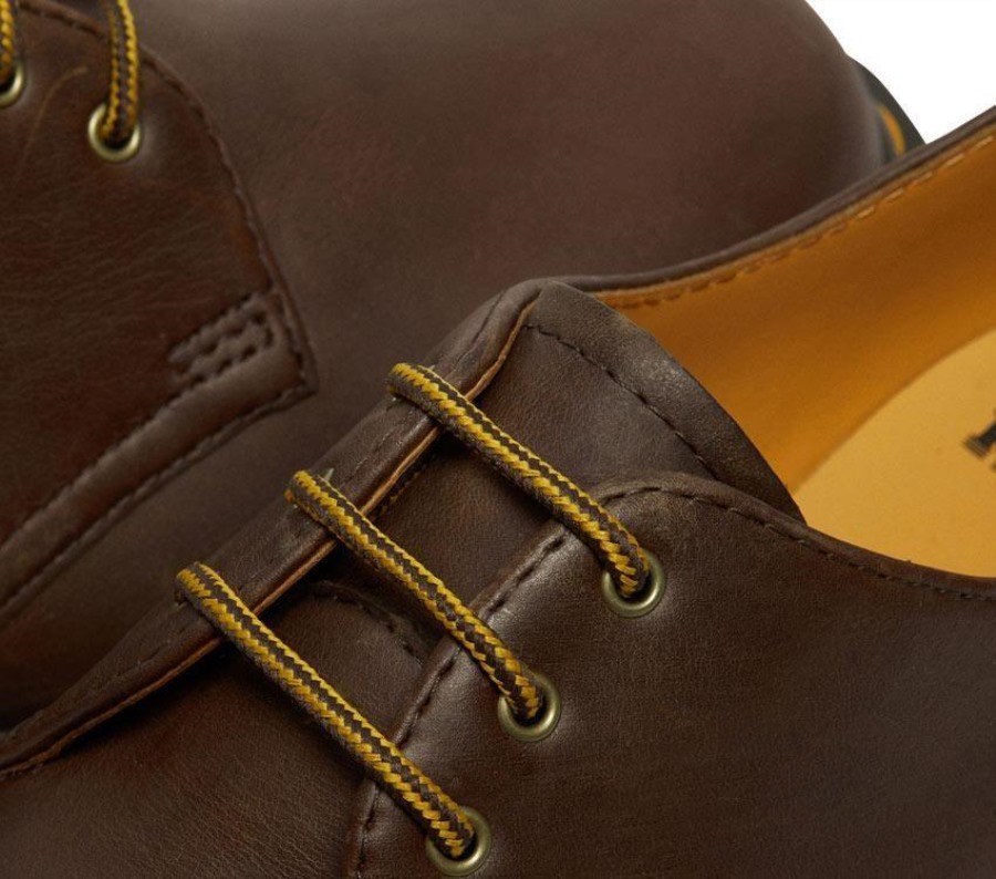 Dr.martens Norge 1461 Bex Crazy Horse Mørkebrun Crazy Horse