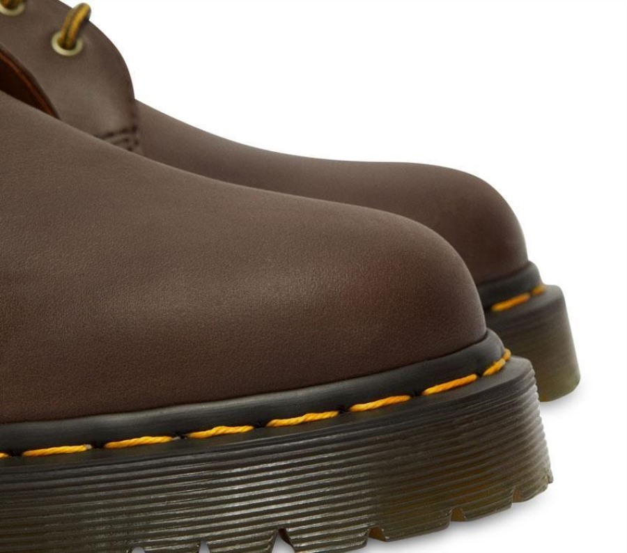 Dr.martens Norge 1461 Bex Crazy Horse Mørkebrun Crazy Horse