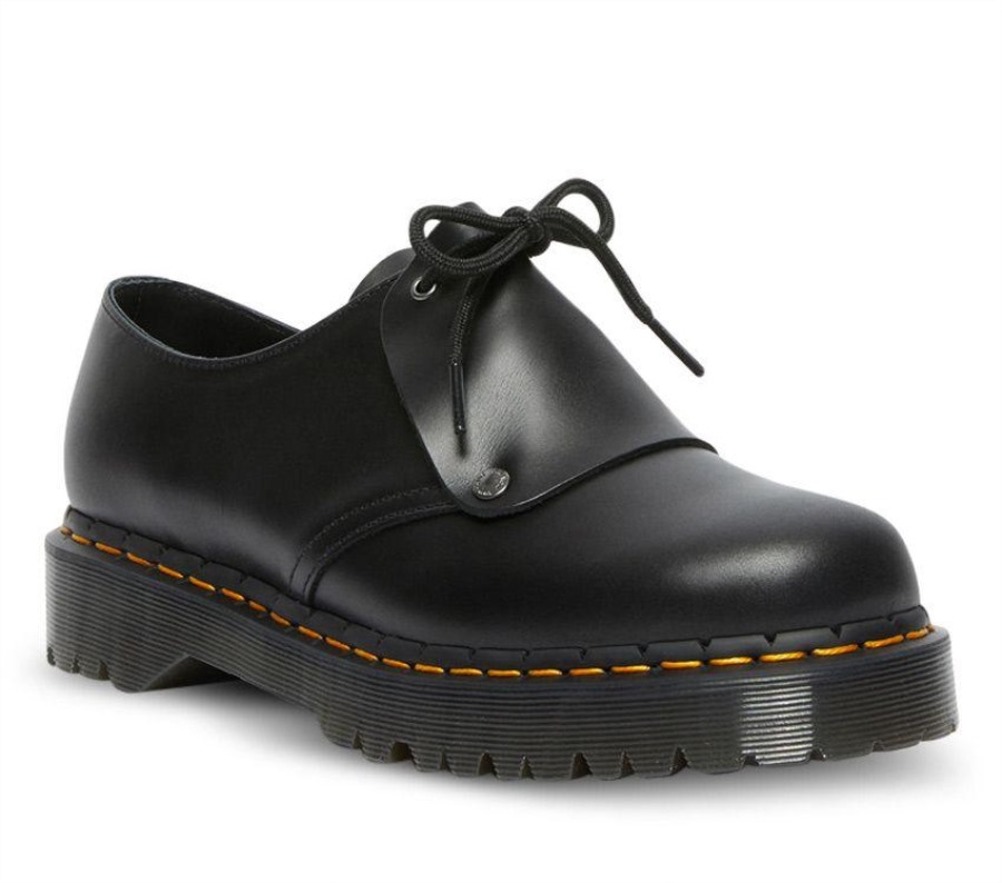 Dr.martens Norge 1461 Bex Hakk Welt Brando Svart Brando