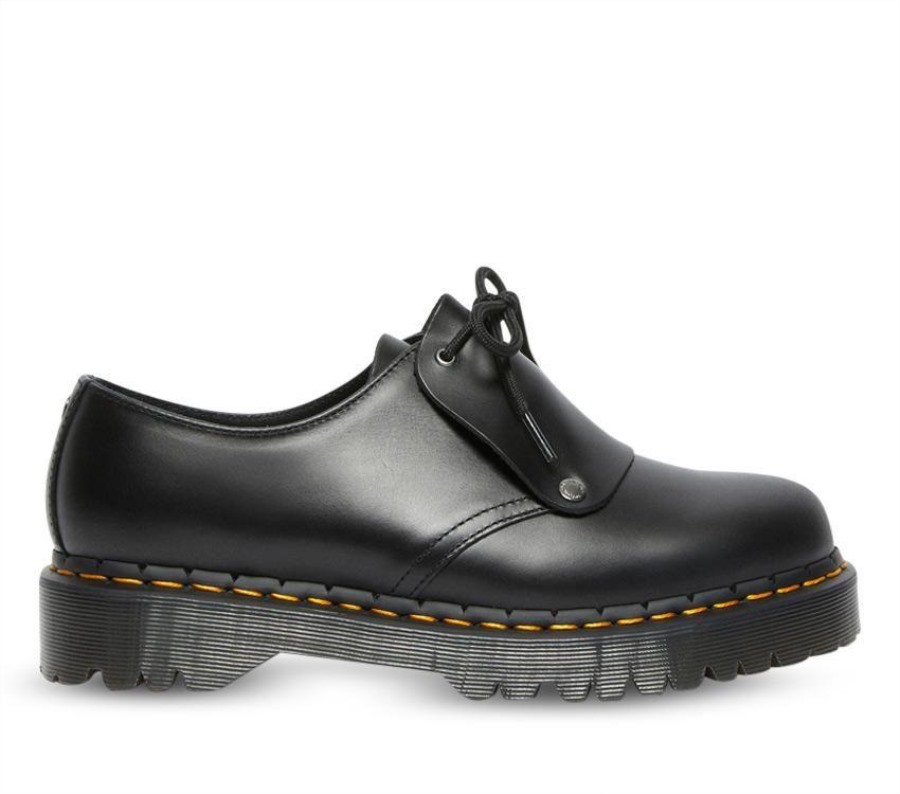 Dr.martens Norge 1461 Bex Hakk Welt Brando Svart Brando