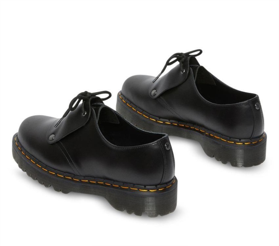 Dr.martens Norge 1461 Bex Hakk Welt Brando Svart Brando