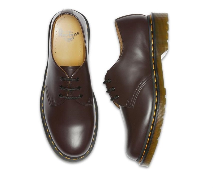Dr.martens Norge 1461 Glatt Gammelt Okseblod