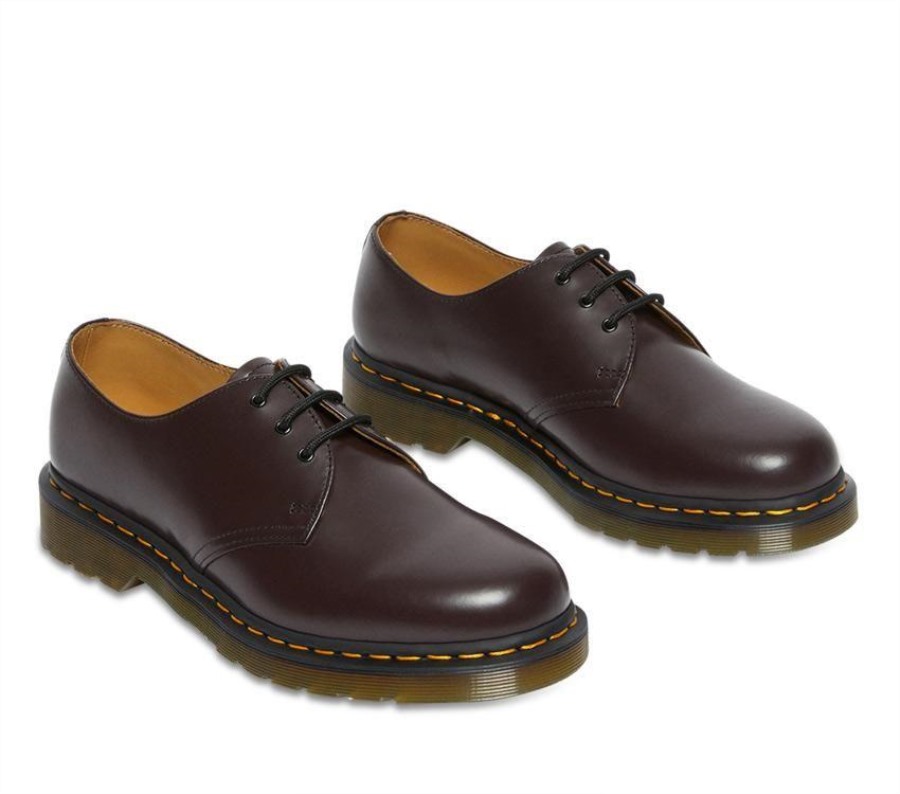 Dr.martens Norge 1461 Glatt Gammelt Okseblod