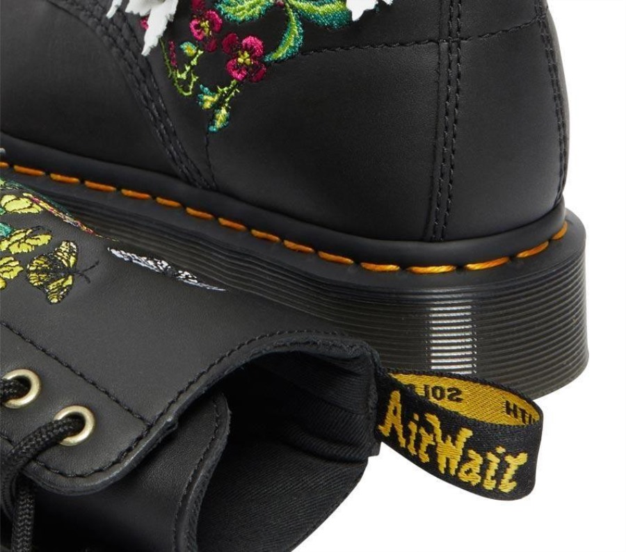 Dr.martens Norge 1490 Floral Bloom Black