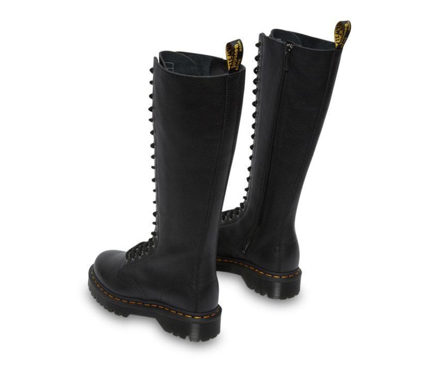 Dr.martens Norge 1b60 Bex Knehøye Støvletter Svart Pisa