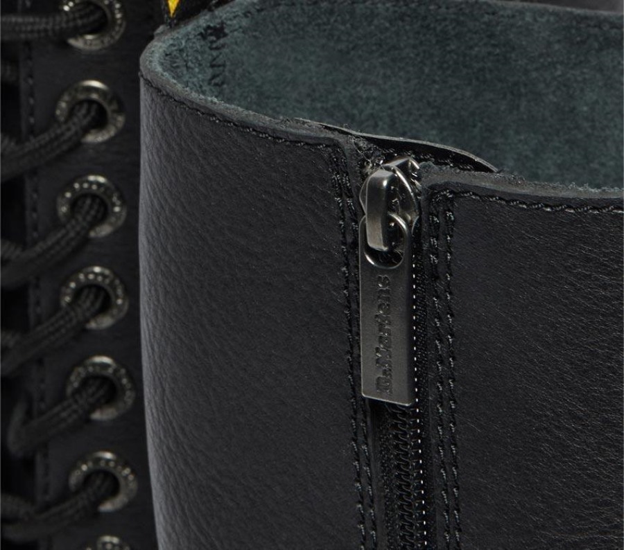 Dr.martens Norge 1b60 Bex Knehøye Støvletter Svart Pisa