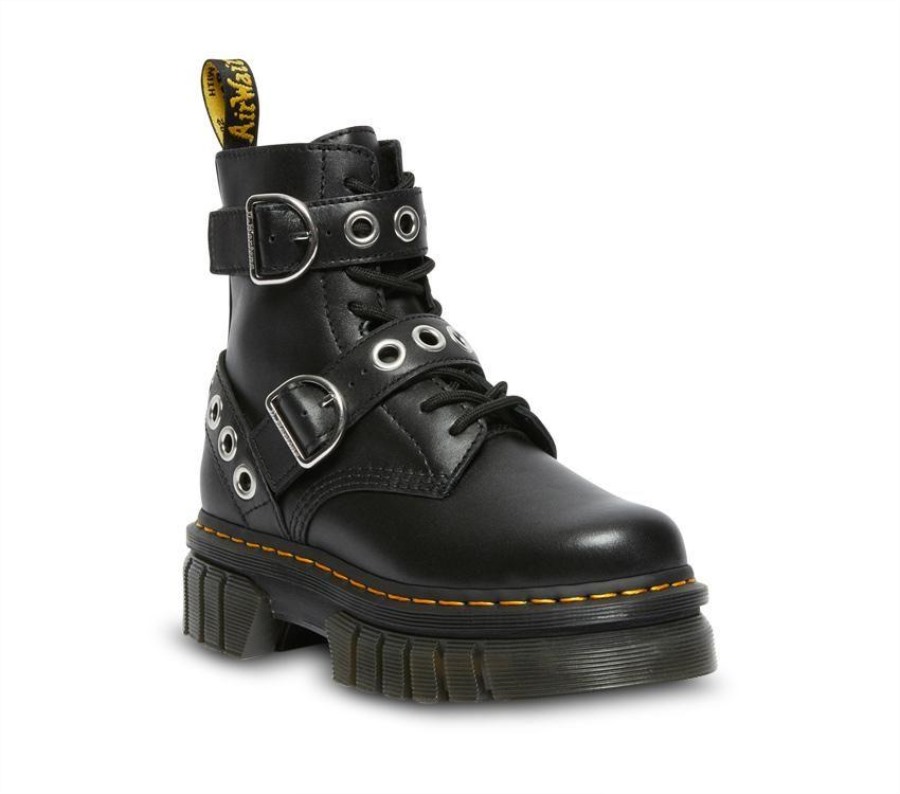 Dr.martens Norge Audrick Maskinvareplattform Sort