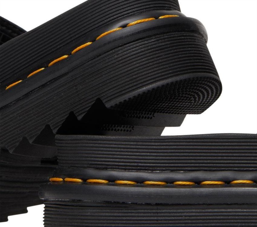 Dr.martens Norge Blaire Floral Slide Black Hydro