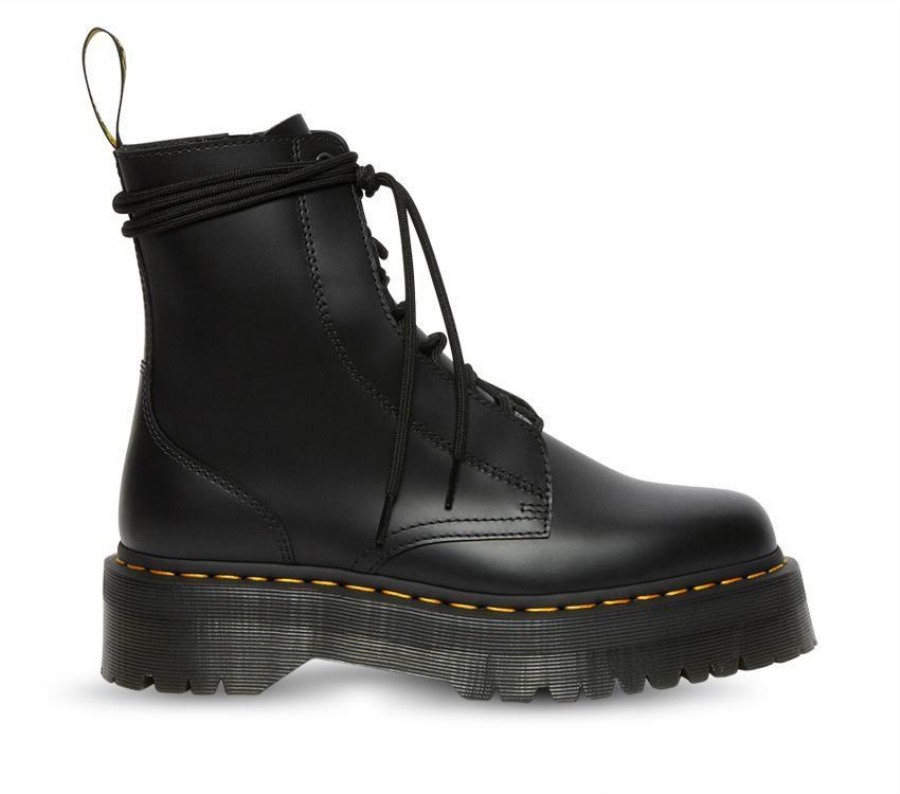 Dr.martens Norge Jarrick Glatt Sort Glatt
