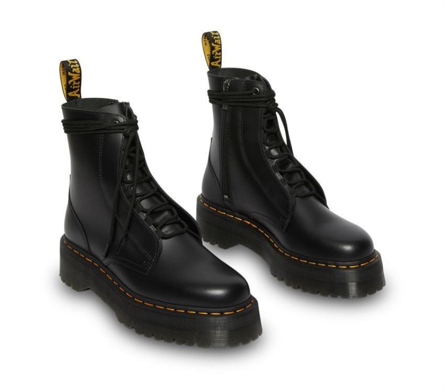 Dr.martens Norge Jarrick Glatt Sort Glatt