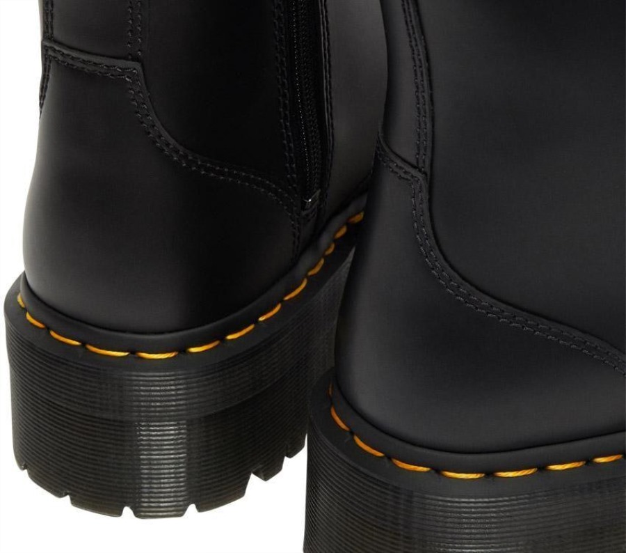 Dr.martens Norge Jarrick Glatt Sort Glatt